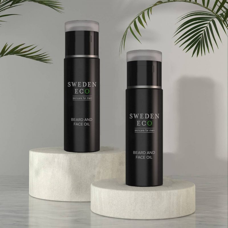 Sweden Eco – Skägg- & Ansiktsolja 30 ml - Bild 2