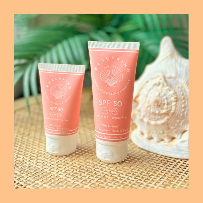 Z. Beachkind Natural Sunscreen SPF 50 Sensitive/ 50ml - Bild 4