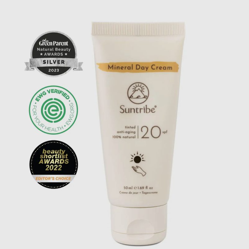 Suntribe – Naturlig Mineral Dagkräm SPF 20 Tinted