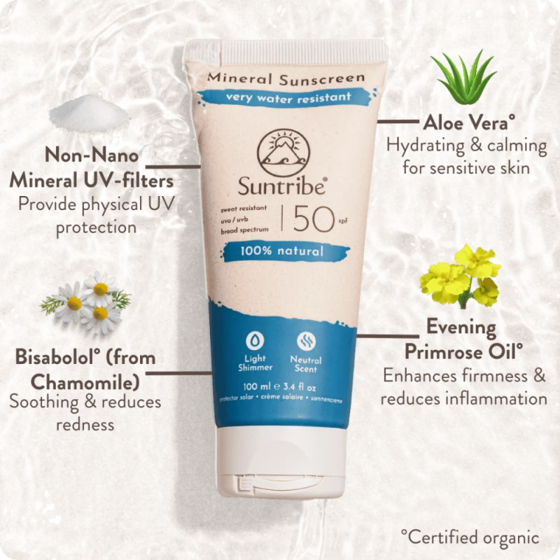 Z. Active Organic Mineral Sunscreen SPF 50
