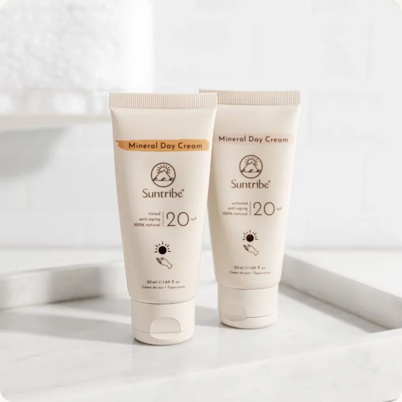 Suntribe – Naturlig Mineral Dagkräm SPF 20 - Bild 5