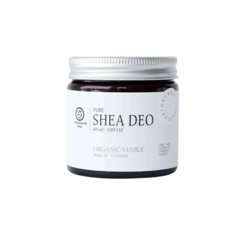 Organic Viable Shea Deo Pure doftfri krämdeodorant 60 ml