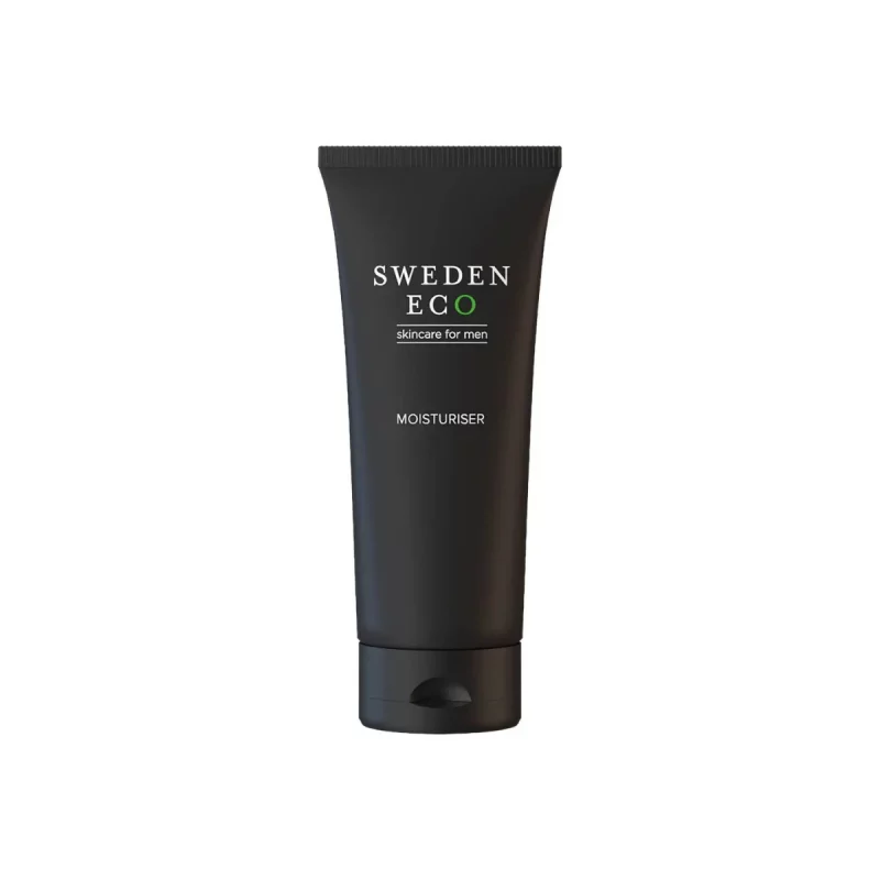 Sweden Eco moisturiser för män 50 ml i svart tub