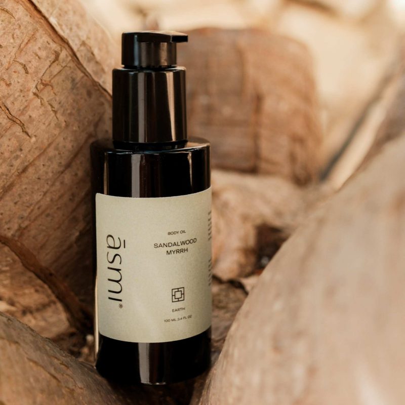 Kroppsolja – Sandelträ & Myrra 100 ml - Bild 2