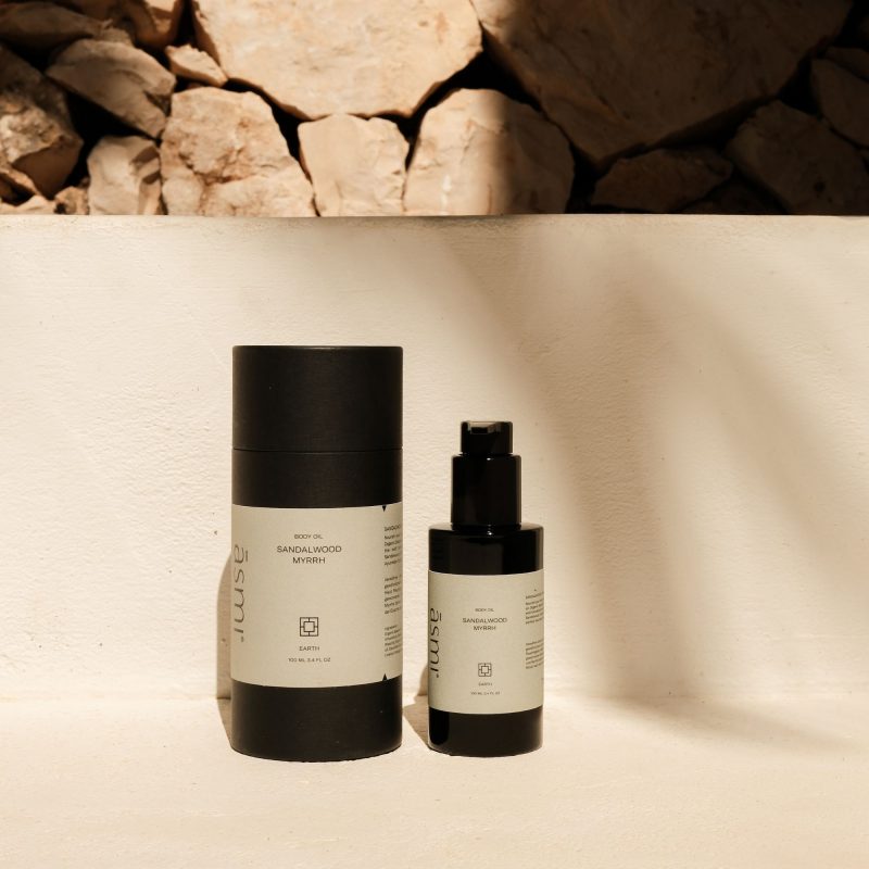 Kroppsolja – Sandelträ & Myrra 100 ml - Bild 3