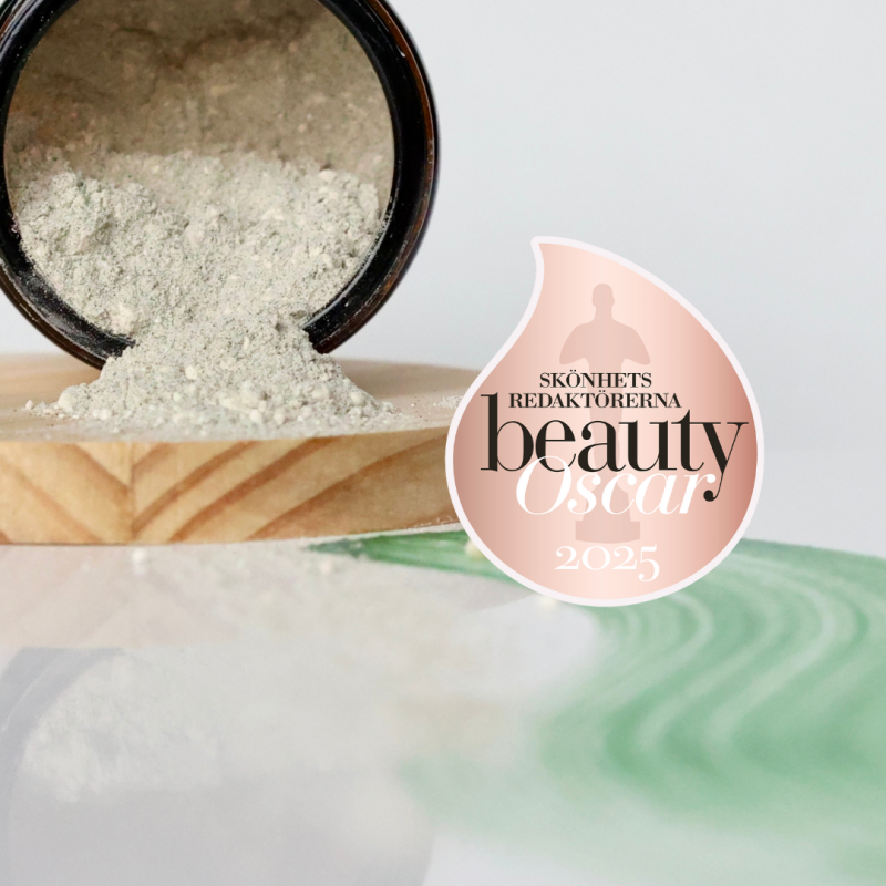 Ansiktsmask i Pulverform – Havre, Spirulina, Lera & Aloe Vera - Bild 2
