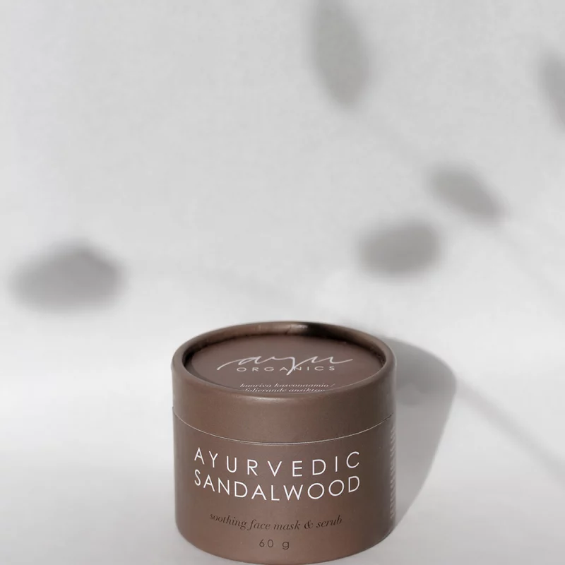 Sandalwood Ansiktsmask i Pulverform – 60 g