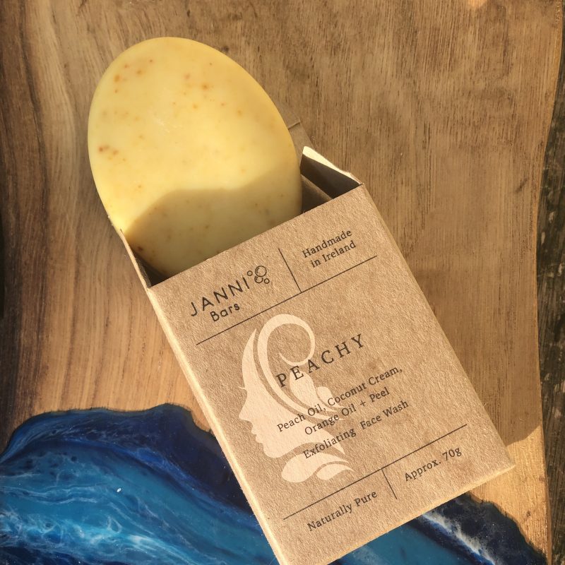 Peachy – Exfoliating Face Wash Bar