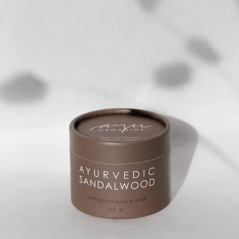 Sandalwood face mask powder 60 g i burk