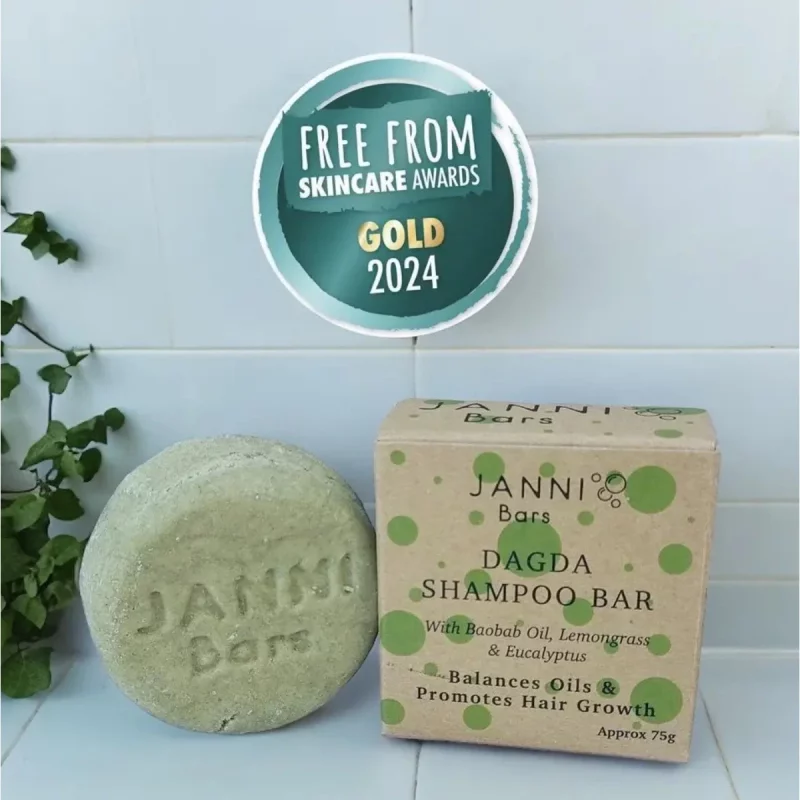 Dagda schampobar för normalt till fett hår från Janni Bars