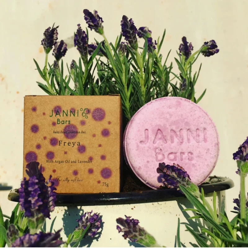 Janni Bars Freya frizz taming shampoo bar 75 g
