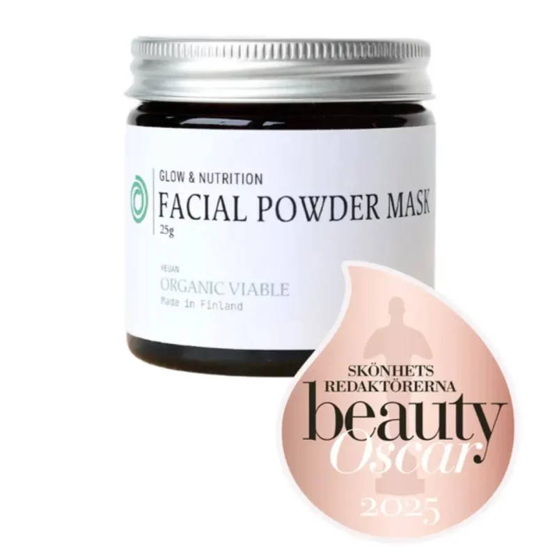 Organic Viable Facial Powder Mask i burk 25 g